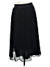 DKNY 100% Polyester Solid Black Formal Skirt Size M - photo 1