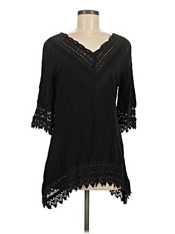 Forgotten Grace 3/4 Sleeve Blouse (view 1)