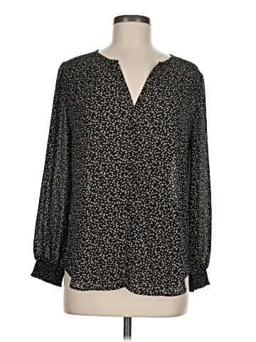 Monday Fun Long Sleeve Blouse (view 1)
