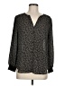 Monday Fun 100% Polyester Black Long Sleeve Blouse Size M - photo 1