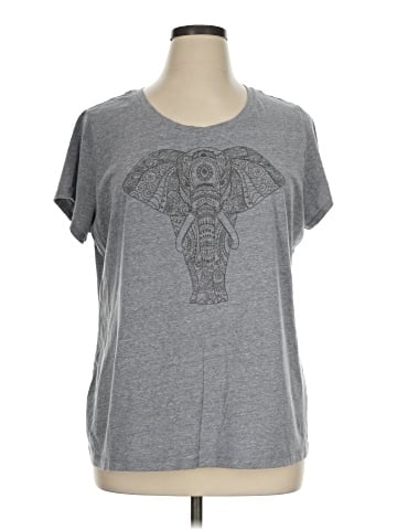St. John's Bay Short Sleeve T-Shirt (view 1)
