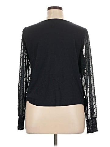 LC Lauren Conrad Long Sleeve Blouse (view 2)
