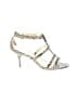 Coach Animal Print Ivory Sandals Size 7 1/2 - photo 1