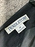 Pendleton 100% Virgin Wool Solid Black Wool Skirt Size 14 - photo 3