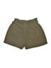 Amadi Polka Dots Green Khaki Shorts Size XS - photo 2