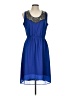 NY Collection Blue Cocktail Dress Size L - photo 1