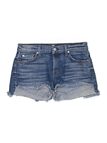 7 For All Mankind Denim Shorts (view 1)