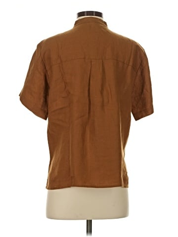 Eileen Fisher Short Sleeve Blouse (view 2)