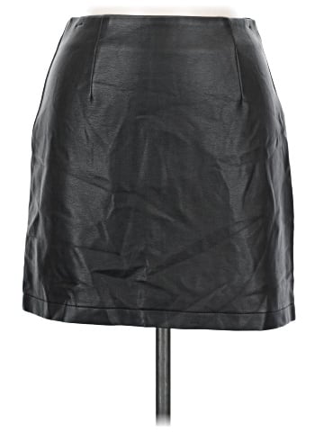 A. Byer Faux Leather Skirt (view 1)