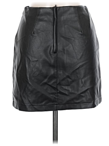 A. Byer Faux Leather Skirt (view 2)