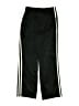 Adidas 100% Polyester Black Track Pants Size 8 - photo 2