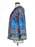 Unbranded Print Blue Blazer Size L - photo 5