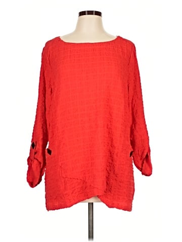 Ali Miles 3/4 Sleeve Blouse (view 1)