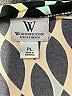 Worthington Print Teal Cocktail Dress Size L (petite) - photo 7