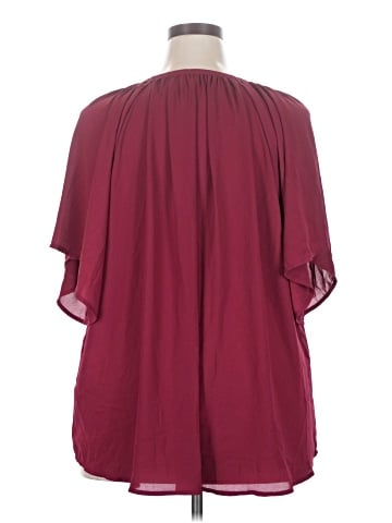Unbranded Short Sleeve Blouse (view 2)