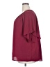 Unbranded 100% Polyester Burgundy Short Sleeve Blouse Size 3X - photo 5