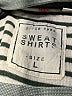 Assorted Brands 100% Cotton Stripes Gray Pullover Sweater Size L - photo 7