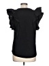Chico's Black Short Sleeve Top Size L - photo 2