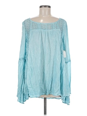 En Creme Long Sleeve Blouse (view 1)