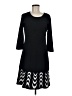 Nine West Black Casual Dress Size M - photo 1