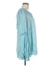 En Creme 100% Rayon Teal Long Sleeve Blouse Size M - photo 4