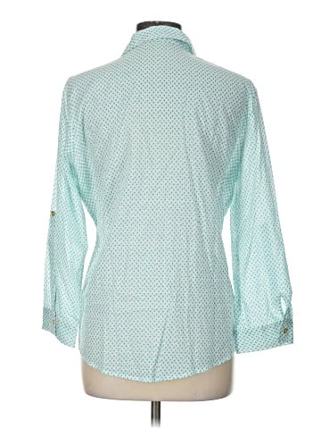Hester & Orchard 3/4 Sleeve Button-Down Shirt (view 2)