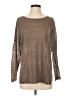 Vince. 100% Linen Metallic Brown Pullover Sweater Size XS - photo 1