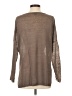 Vince. 100% Linen Metallic Brown Pullover Sweater Size XS - photo 2