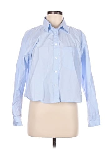 Banana Republic Factory Store Long Sleeve Button-Down Shirt (view 1)