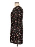 Element 100% Rayon Print Black Casual Dress Size 10 - photo 5