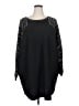Evans Black 3/4 Sleeve T-Shirt Size 26 - 28 - photo 1