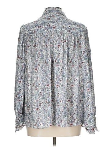 Rose + Olive Long Sleeve Blouse (view 2)