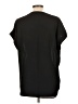 Vince Camuto 100% Polyester Black Short Sleeve Blouse Size L (estimated) - photo 2