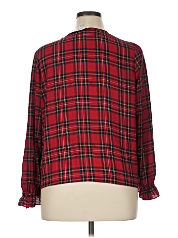 J.Crew Factory Store Long Sleeve Blouse (view 2)