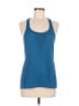 Nike 100% Polyester Blue Active Tank Size M - photo 1