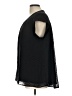 DR2 100% Polyester Black Short Sleeve Blouse Size L - photo 5