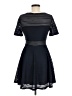 Lush Stripes Black Casual Dress Size M - photo 2