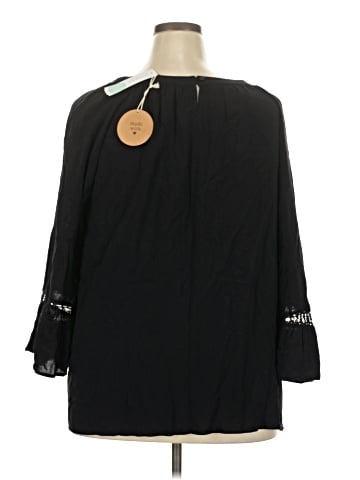 Honey Punch 3/4 Sleeve Blouse (view 2)