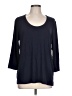 Chico's Blue 3/4 Sleeve T-Shirt Size Lg (2) - photo 1
