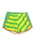Nike Stripes Green Athletic Shorts Size S - photo 1
