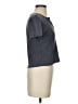 Splendid Gray Short Sleeve Henley Size S - photo 4