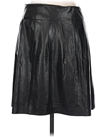 Vince. Leather Skirt (view 2)