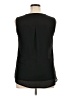 Timeson Black Sleeveless Blouse Size XL - photo 2