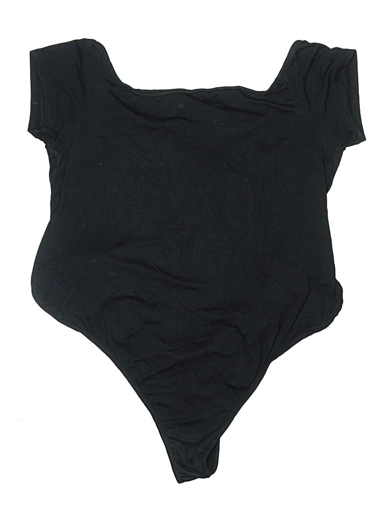 Pre-owned Unbranded Bodysuit In Black
