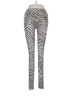 Daisy Animal Print Silver Leggings Size M - photo 1