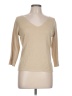 Ann Taylor Tan Silk Pullover Sweater Size L - photo 1