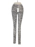 Daisy Animal Print Silver Leggings Size M - photo 2