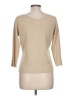Ann Taylor Tan Silk Pullover Sweater Size L - photo 2
