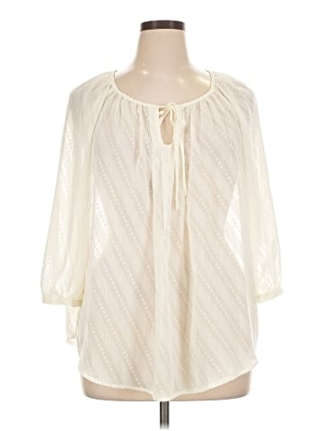 St. John's Bay 3/4 Sleeve Blouse (view 1)