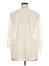 St. John's Bay 100% Polyester Ivory 3/4 Sleeve Blouse Size 1X - photo 2
